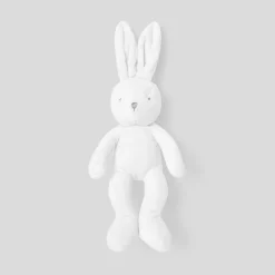 Peluche lapin petit modèle - blanc jacadi