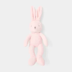 Peluche lapin petit modèle - rose pale jacadi