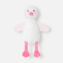 Peluche mouette - blanc/rose