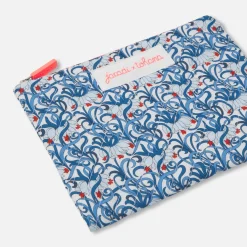 Petite pochette en tissu Liberty - Jacadi x Tohana - bleu/multicolore