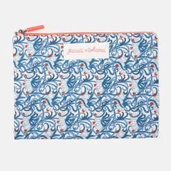 Pochette en tissu Liberty - Jacadi x Tohana - bleu/multicolore