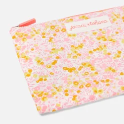 Pochette en tissu Liberty - Jacadi x Tohana - jaune/multicolore
