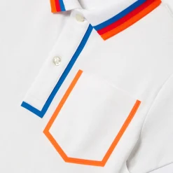 Polo enfant garçon en piqué de coton - blanc jacadi