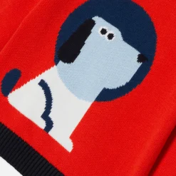 Pull bébé garçon - rouge vif