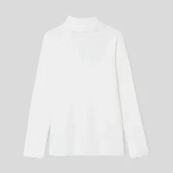 Pull chaussette enfant fille - blanc doux jacadi