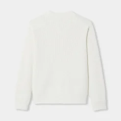 Pull enfant - blanc doux jacadi