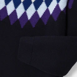 Pull enfant garçon en laine responsable - marine jacadi