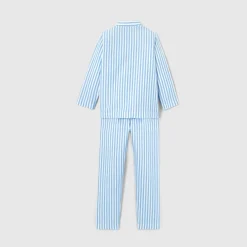 Pyjama à rayures enfant garçon - bleu/blanc