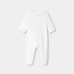 Pyjama bébé fille en jersey motif nuage - blanc jacadi