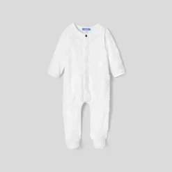 Pyjama bébé motif nuage - blanc jacadi