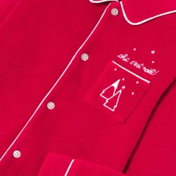 Pyjama de Noël enfant garçon - rouge pavot