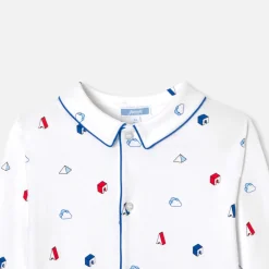 Pyjama enfant garçon - blanc/multicolore