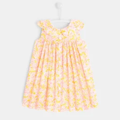 Robe bébé fille en Liberty - multicolore