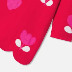 Robe bébé fille en tricot - rouge jacadi