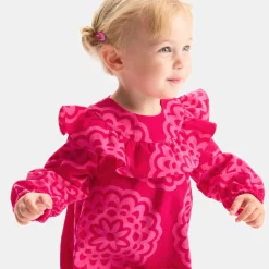 Robe bébé fille en velours
