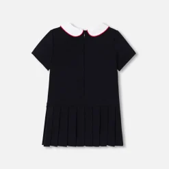 Robe bébé fille manches courtes - marine jacadi