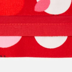 Robe bébé fille manches longues - rouge/multicolore