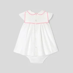 Robe bébé fille Mon premier Jacadi - blanc jacadi
