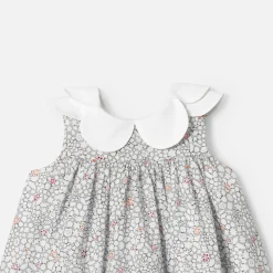 Robe bébé fille Mon premier Jacadi - blanc/multicolore