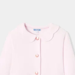 Robe de chambre enfant fille - rose poudre jacadi