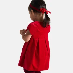 Robe de fêtes bébé fille - rouge jacadi