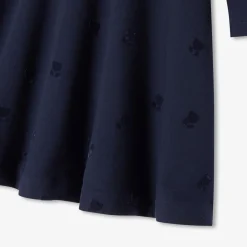 Robe en molleton enfant fille - marine jacadi