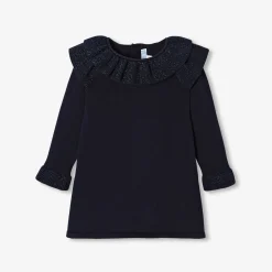 Robe en tricot bébé fille - marine jacadi