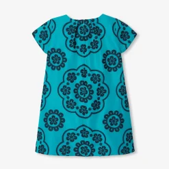 Robe enfant fille en taffetas