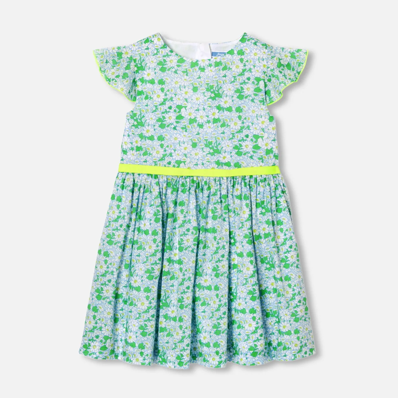 Robe enfant fille en tissu Liberty