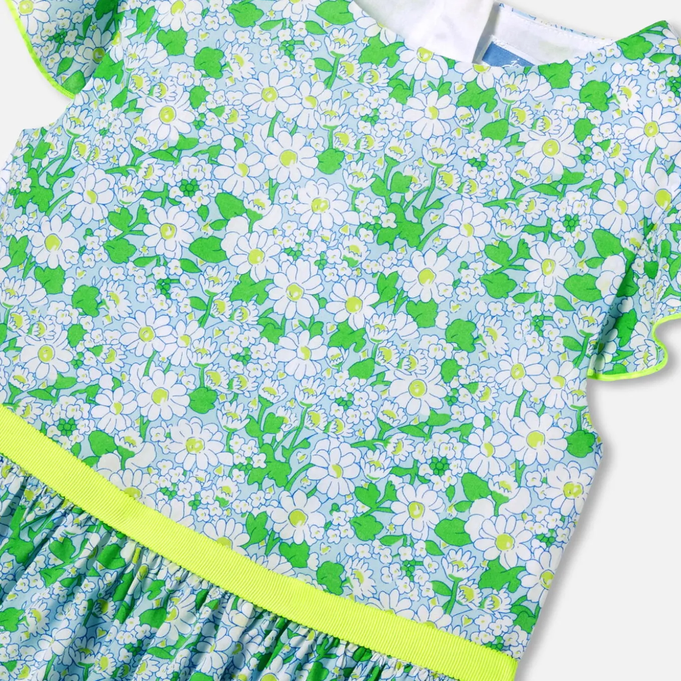 Robe enfant fille en tissu Liberty