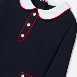 Robe manches longues enfant fille - marine jacadi