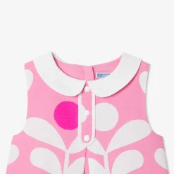 Robe sans manches enfant fille - rose/multicolore