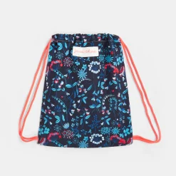 Sac à goûter en tissu Liberty - Jacadi x Tohana - vert/multicolore