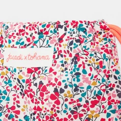 Sac à goûter en tissu Liberty - Jacadi x Tohana - multicolore