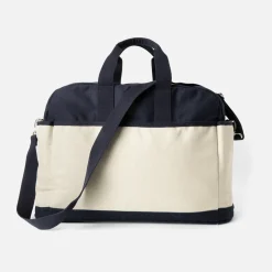 Sac de voyage - beige/bleu