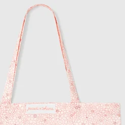 Sac tissu en tissu Liberty - Jacadi x Tohana - rose/blanc