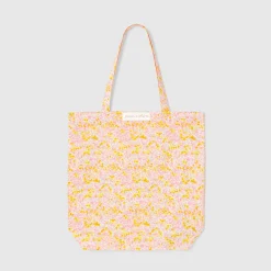 Sac tissu en tissu Liberty - Jacadi x Tohana - jaune/multicolore