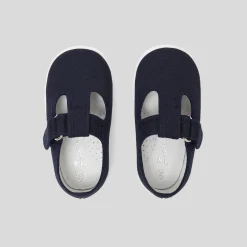 Sandalettes mixte en toile - marine jacadi