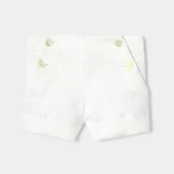 Short à pont bébé garçon - blanc jacadi