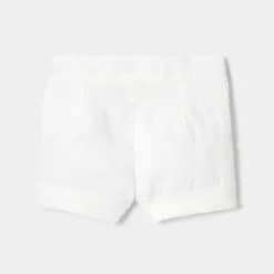 Short à pont bébé garçon - blanc jacadi