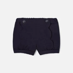 Short en twill bébé fille - marine jacadi