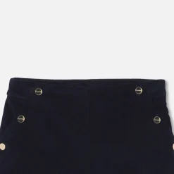 Short en velours enfant fille - marine jacadi