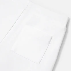 Short enfant garçon - blanc/vert