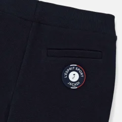 Short enfant garçon en molleton piqué - marine jacadi