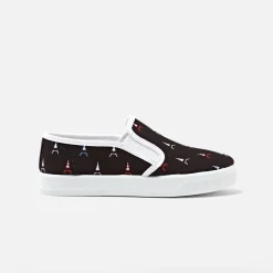 Slip-on enfant garçon - marine/multicolore