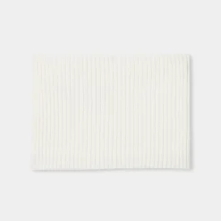 Snood enfant fille doublé en micropolaire - blanc doux jacadi