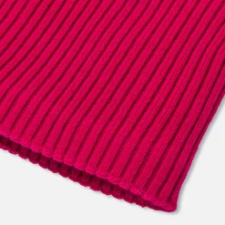 Snood enfant fille doublé en micropolaire - rose grenadine