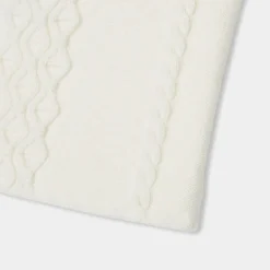 Snood enfant garçon en laine - blanc doux jacadi