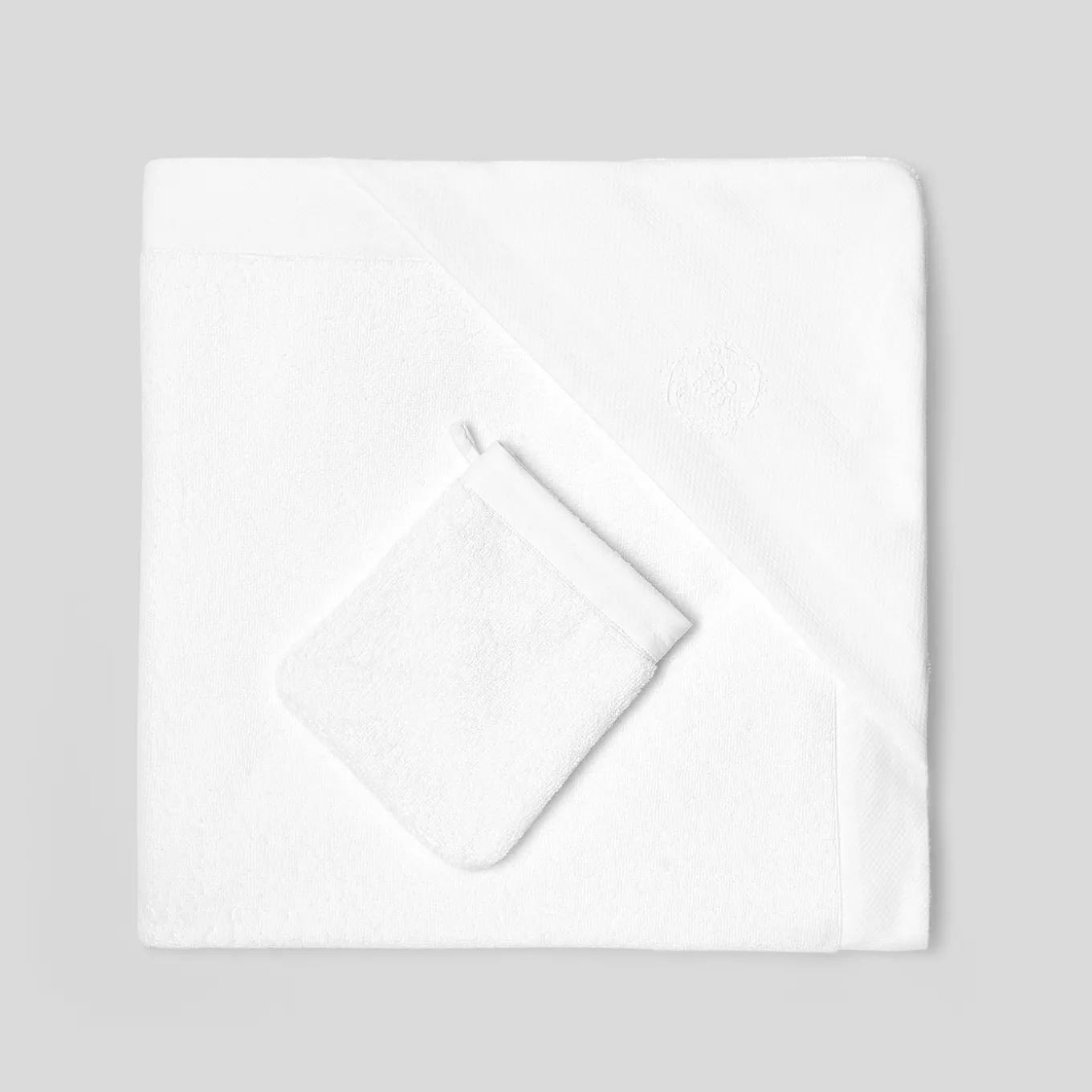 Sortie de bain - blanc jacadi