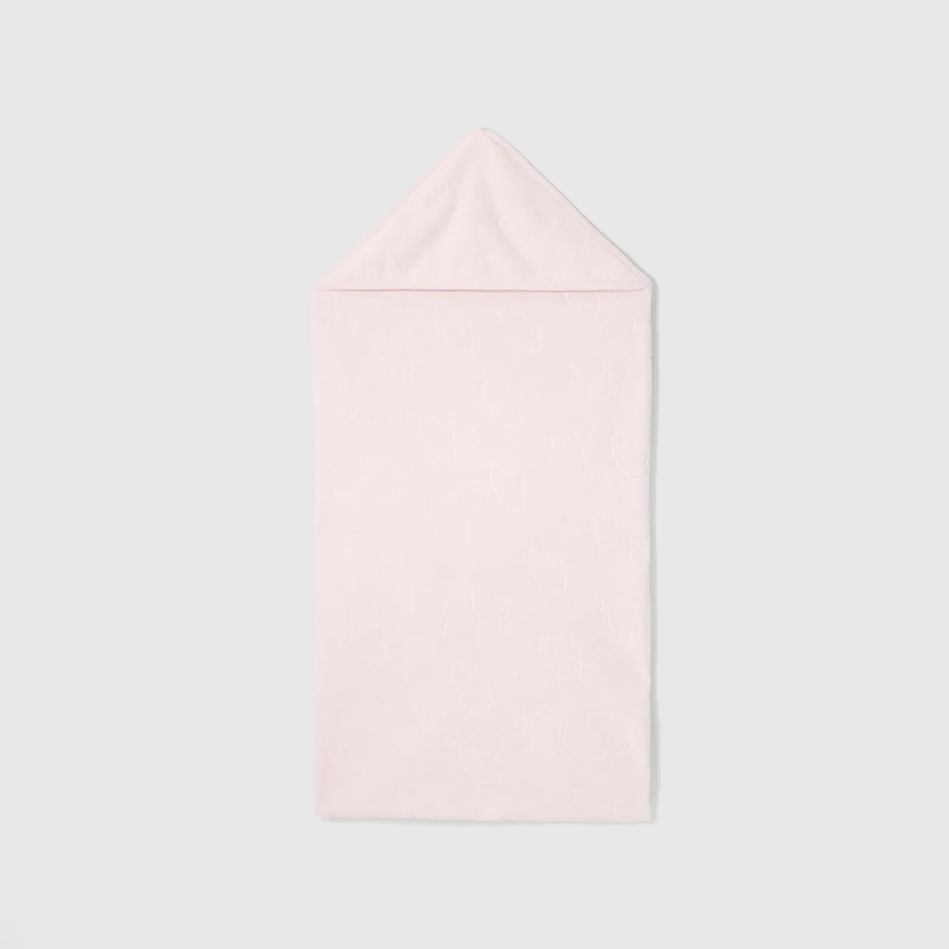 Sortie de bain bébé - rose pale jacadi